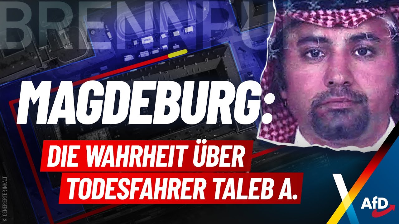 Magdeburg: Die Wahrheit über Todesfahrer Taleb A. - AfD TV Brennpunkt