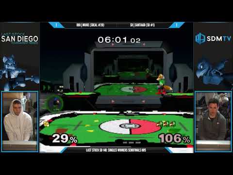 LSSD 146 - 8BR | MoJoe (Fox) vs. SD | Santiago (Falco) - SSBM Winners Semis - Smash Melee