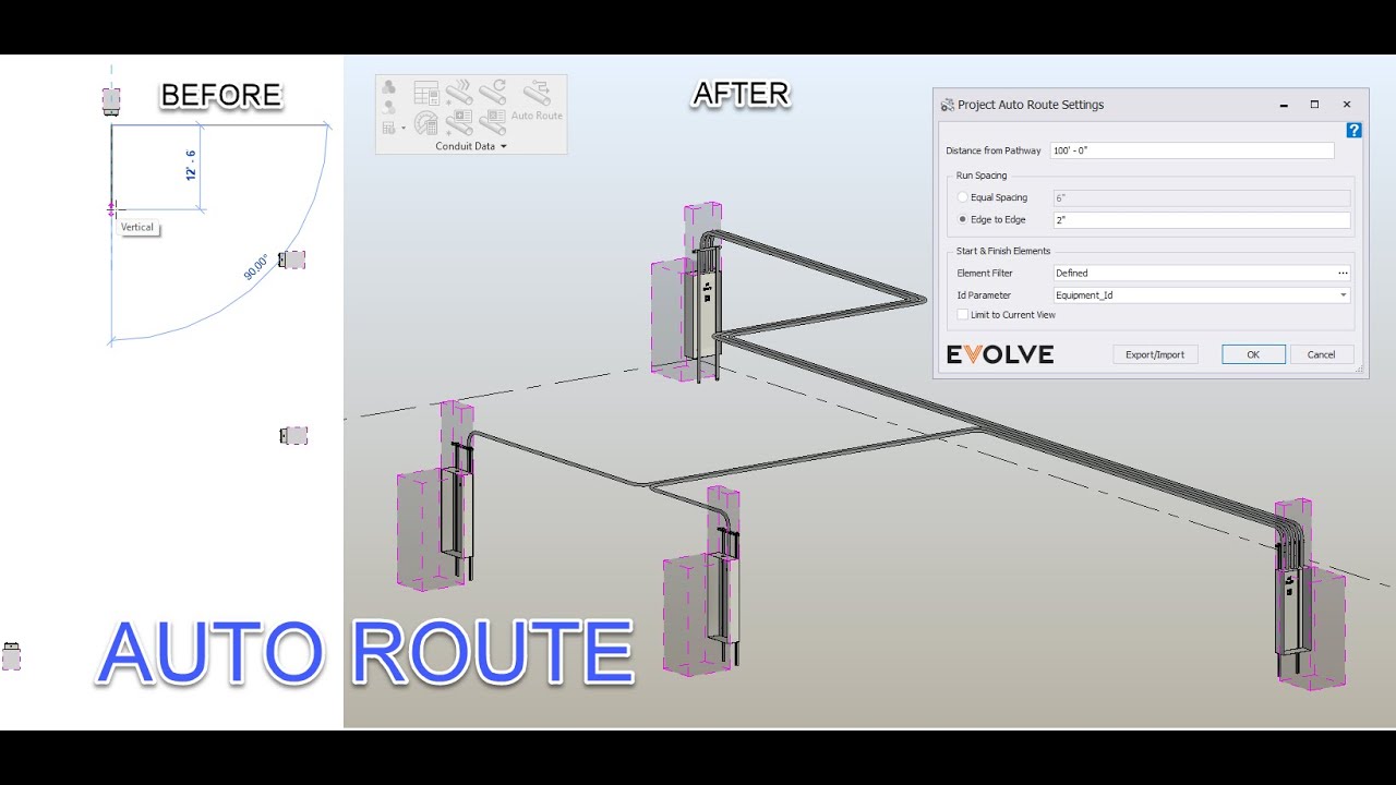 EVOLVE Electrical - Auto Route