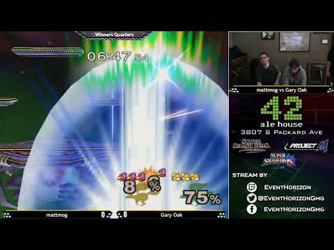Construct 102 - mattmog vs Gary Oak - Melee WQ