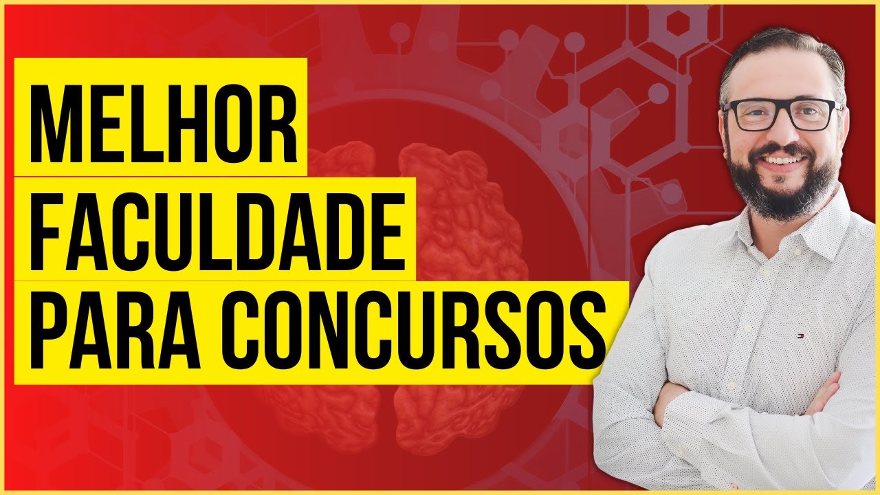 5 MELHORES FACULDADES PARA CONCURSO PÚBLICO - Wagner Fernandes