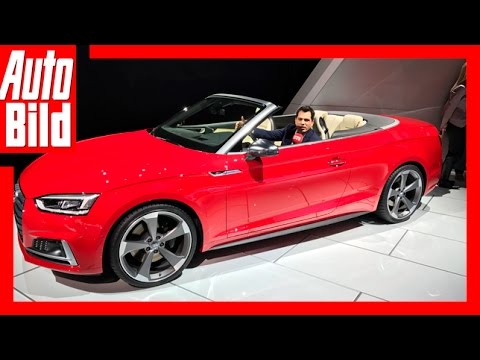Audi A5/S5 Cabrio (Detroit 2017) Review/Details