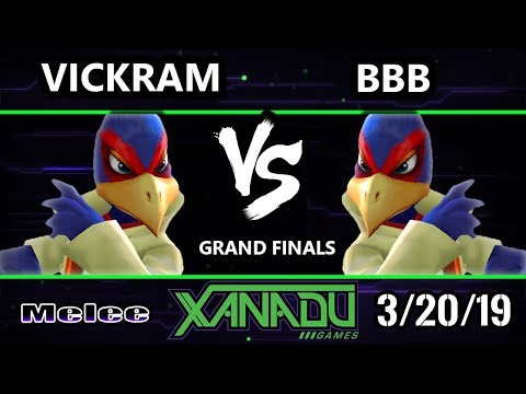 S@X 294 SSBM - BBB (Falco) Vs. Vickram [L] (Falco) - Smash Melee Grand Finals