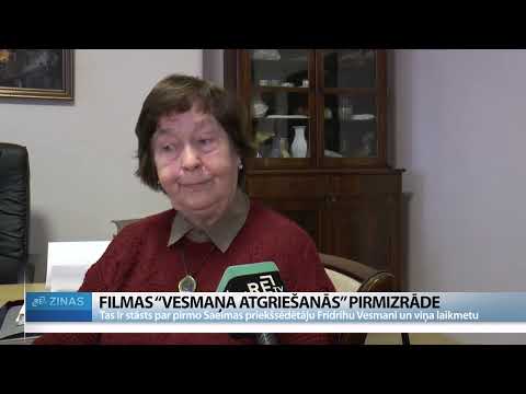 ReTV: “Vesmaņa atgriešanās” – filma par pirmo Saeimas priekšsēdētāju