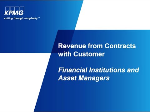 Revenue from Contracts with Customer Financial Institutions and Asset Managers