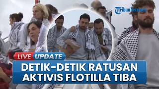 VIDEO Aktivis Flotilla Tiba di Turki usai Ditahan Israel, Tak Gentar Teriakkan "Free Palestine!"
