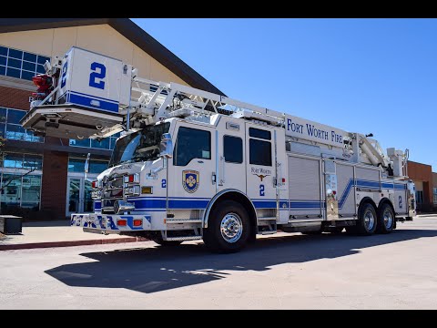 Truck Walk Around: Fort Worth’s Pierce Aerial Platform