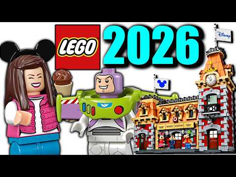 LEGO Disney Park Set, LEGO Toy Story 5 & a NEW BIGGEST LEGO SET!