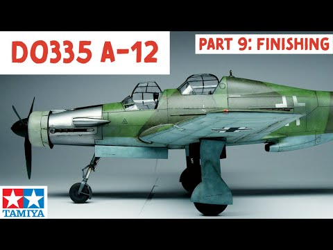 It's Done!!! - Dornier Do335 A-12 Anteater - Part 9 - The last small parts, Exhausts, Canopies, etc.