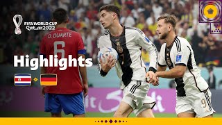 Drama but both teams go out | Costa Rica v Germany | FIFA World Cup Qatar 2022