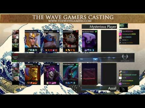 Dota 2: JDL5 - Assail vs. Mysterious Player (Games 1&2)