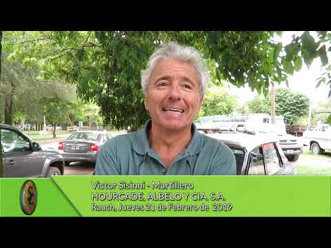 21-02-19 - Victor Sisinni - Martillero - Hourcade, Albelo y Cía. S.A. - Rauch