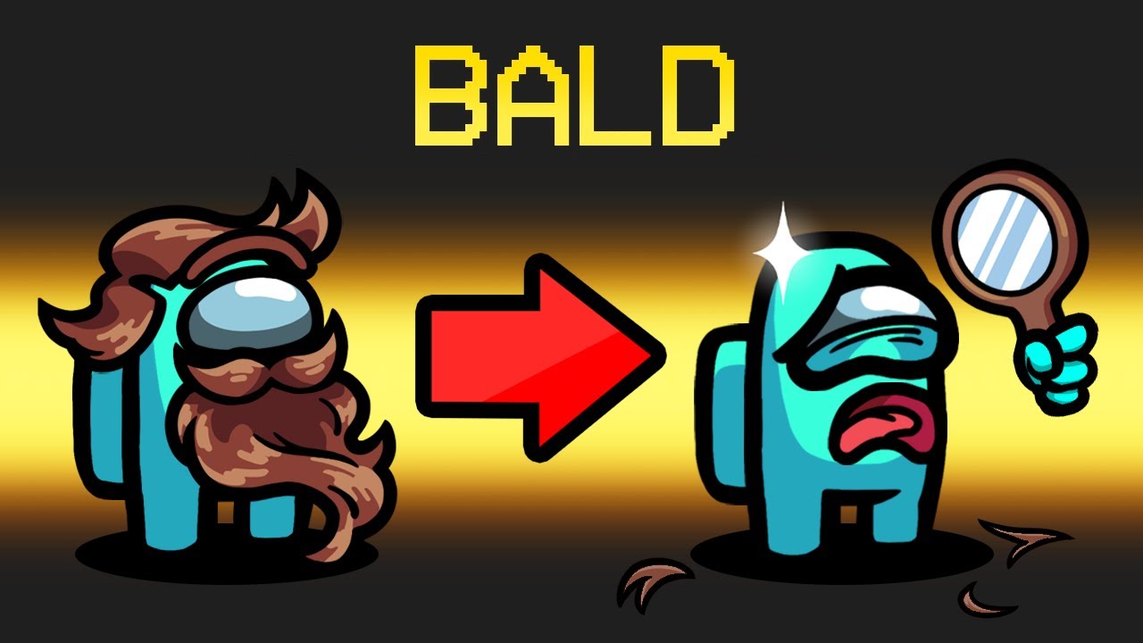 Hairy To Bald Mod in Among Us