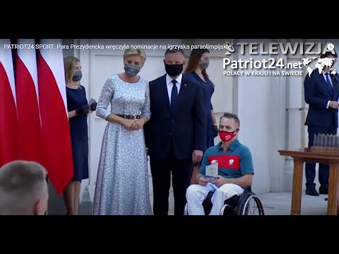 PATRIOT24 SPORT: Para Prezydencka wręczyła nominacje na igrzyska paraolimpijskie w Tokio