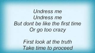 Marc Almond - Undress Me Lyrics