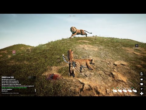 Animalia Survival - Leopard on crack