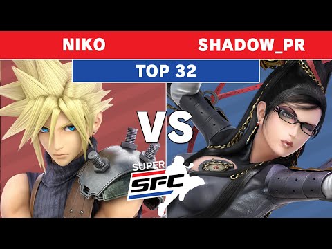 Super Smash Fight Club 2 - LSG | Niko (Cloud) Vs. NXL | Shadow_PR (Bayonetta) Top 32