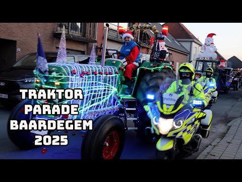 Tractor Christmas Ride Baardegem – I was at the start (before it got dark!)