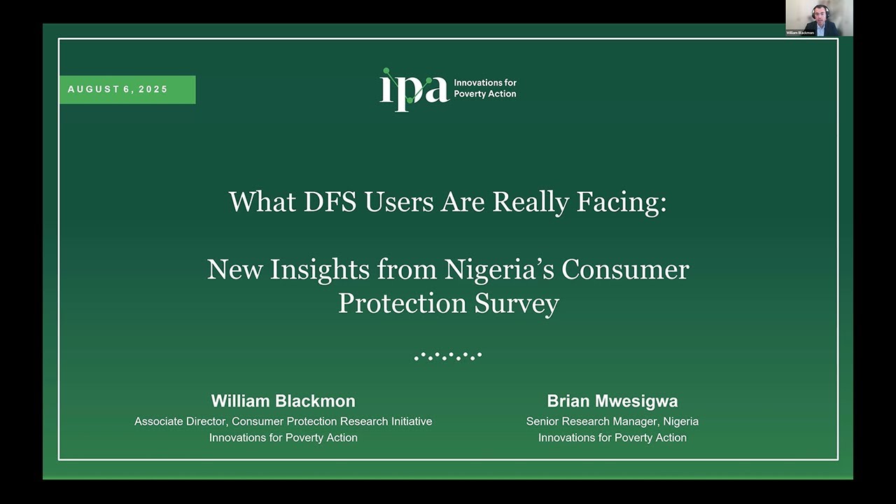 Webinar | What Digital Financial Services Users Are Really Facing