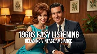 The Perfect 1960s Easy Listening Escape | Relaxing Vintage Lounge Ambiance for Calm Evenings