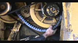 belt replacement on the TR96 combine