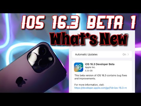 iOS 16.3 Beta 1 Just Released- What’s New