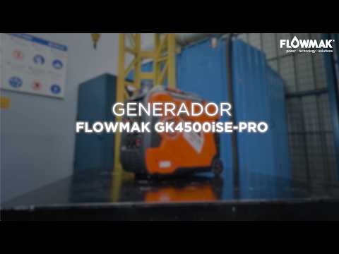 Ver video de GENERADOR FLOWMAK GASOLI GK4500IS-PRO INVERTER