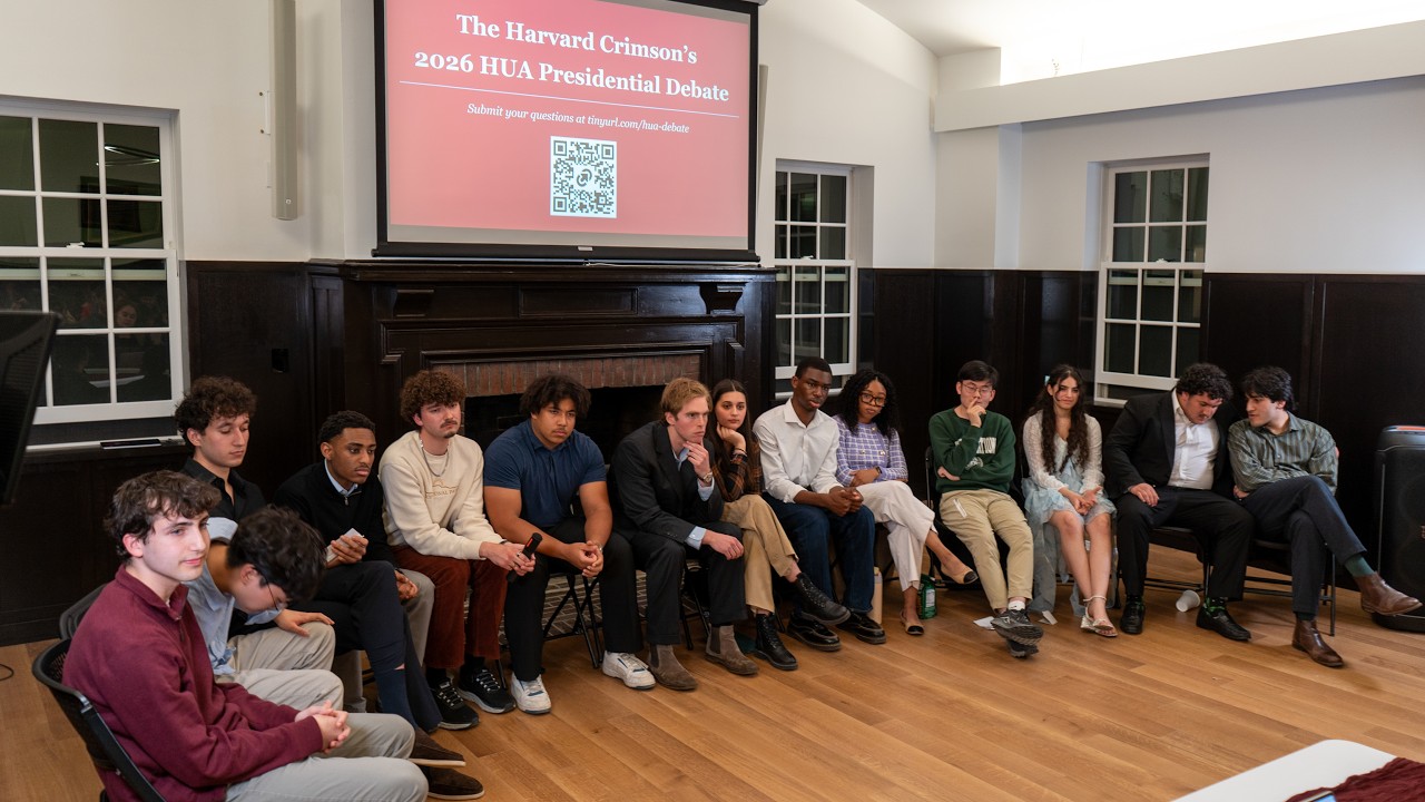 The Harvard Crimson Hosts The 2026 HUA Presidential Debate