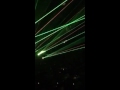 Coldplay Laser Intermission