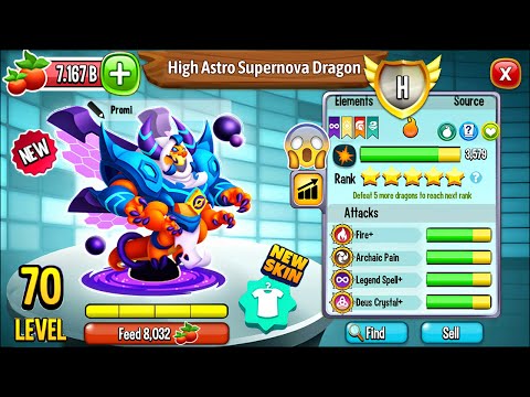 Dragon City: Hatching NEW High Astro Supernova Dragon, the BEST Heroic Dragon 2026! 😱