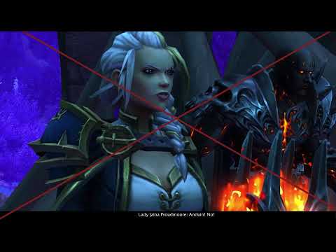 Anduin takes The Sigil Cutscene Shadowlands 9.1 Chain of Domination(Work in process)