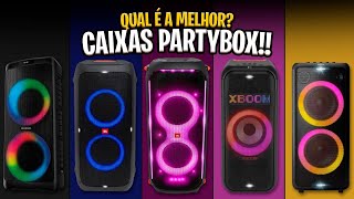 Qual Caixa de Som PARTYBOX comprar em 2025? Guia Atualizado ✅