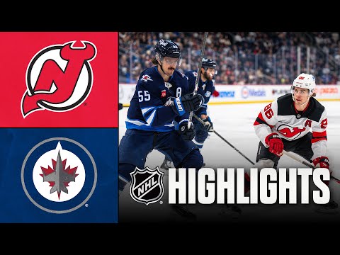 Devils vs. Jets | NHL Highlights | January 11, 2026