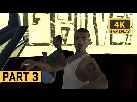 GTA San Andreas Definitive Edition MOD Gameplay Part 3 No Commentary (Not Remastered)
