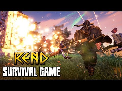 NEW SURVIVAL GAME, BUILDING, TAMING, HUGE PVP BATTLES | REND [GAMEPLAY EP1]