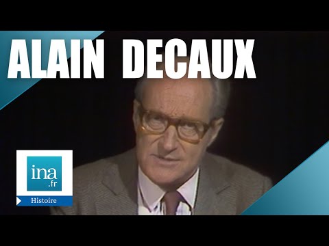 Alain Decaux raconte : Le mystère Canaris | Archive INA