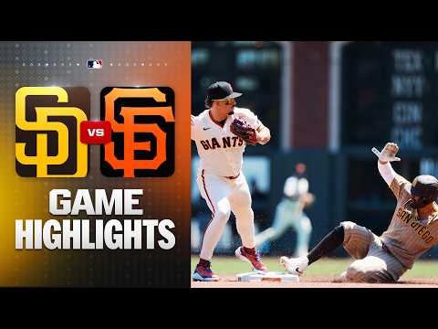 샌프란시스코 VS 샌디에이고 1:5 MLB 스포츠하이라이트