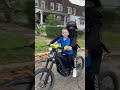 Baby Hoodrichbikelife and Oneway Lilman on a surron