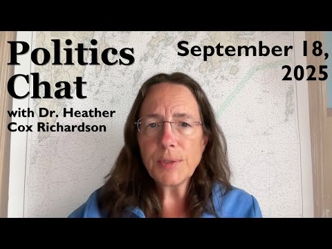 Politics Chat, September 18, 2025