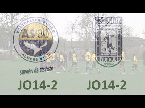 AS'80 JO14-2 - Victoria JO14-2 (6 april 2019)