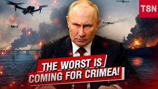PUTIN CAN'T STOP WHAT'S COMING! Crimea is becoming Russia's most vulnerable battlefield!
