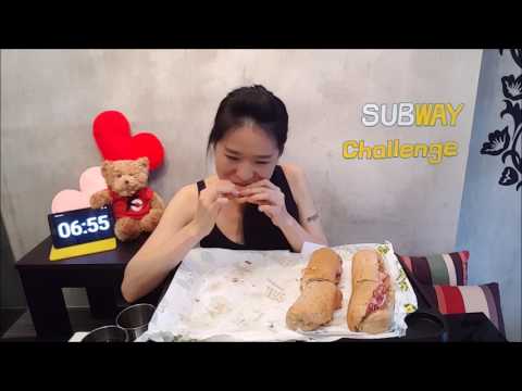 Raw Footage of $20 Subway Challenge (Unlisted Video) Video