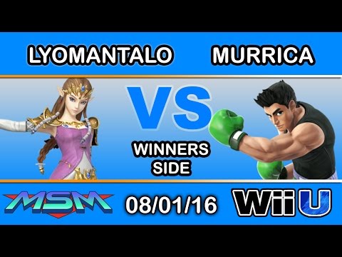 MSM 60 - Lyomantalo (Zelda) Vs. MURRICA! (Little Mac) Winners Side - Smash Wii U