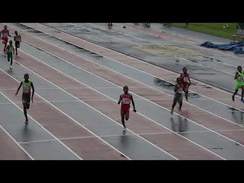 Boys 200m Dash 9-10 Year Old Heat 4 - 44th Annual Northwest Track and Field Classic 2019