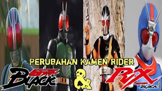 Download lagu Perubahan Kamen Rider Black dan Black RX || Ksatria Baja Hitam dan Baja Hitam RX mp3