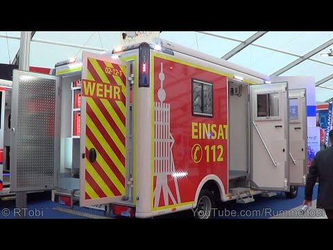 MAN TGE/ Binz command van - Cuxhaven Fire Department - Rettmobil 2019 expo [GER | 5.2019]