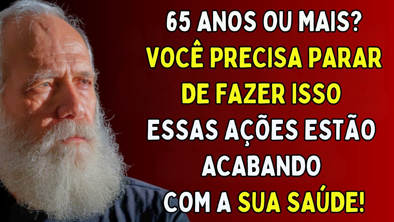 Por que muitos idosos não passam dos 75? A ação que determina seu destino