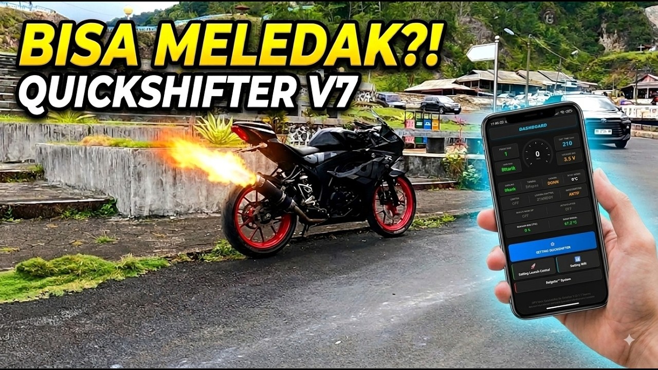Bedah Quickshifter V7 GSX R150