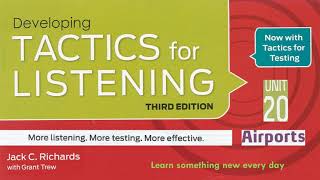 Tactics for Listening Third Edition Developing Unit 20 Airports