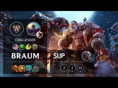 Braum Support vs Poppy - NA Challenger Patch 11.6